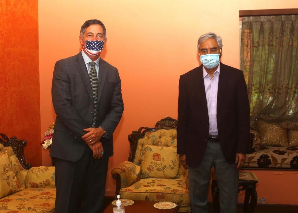 नेपाल र अमेरिकाबीचको मित्रता थप सुदृढ गरिने छः प्रधानमन्त्री